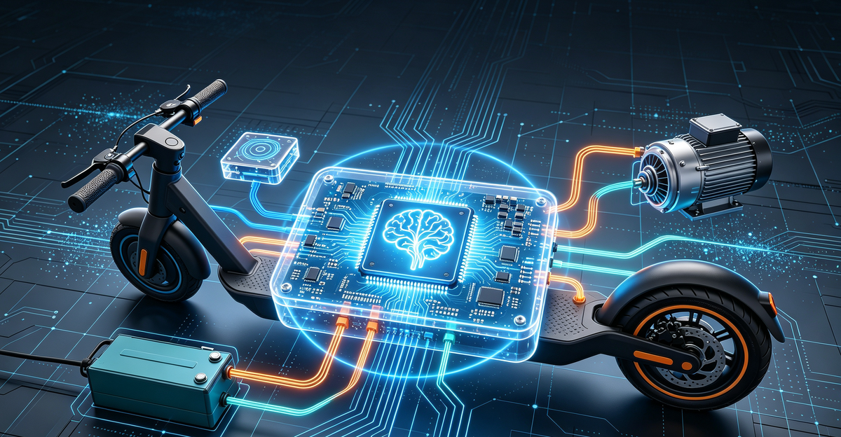 The Electric Scooter Controller Explained: The Brain Behind Your Ride