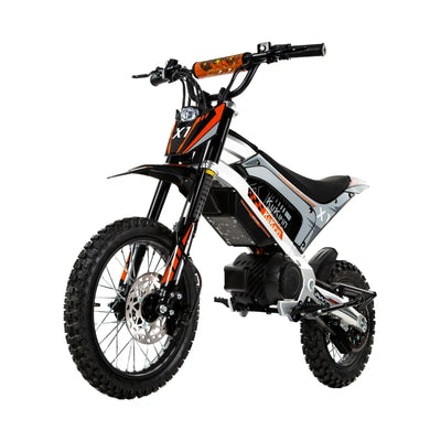 KuKirin X1 (2026 New) Electric Dirt Bike – 2000W Peak Mid-Drive Motor, 40km Range, Removable Battery