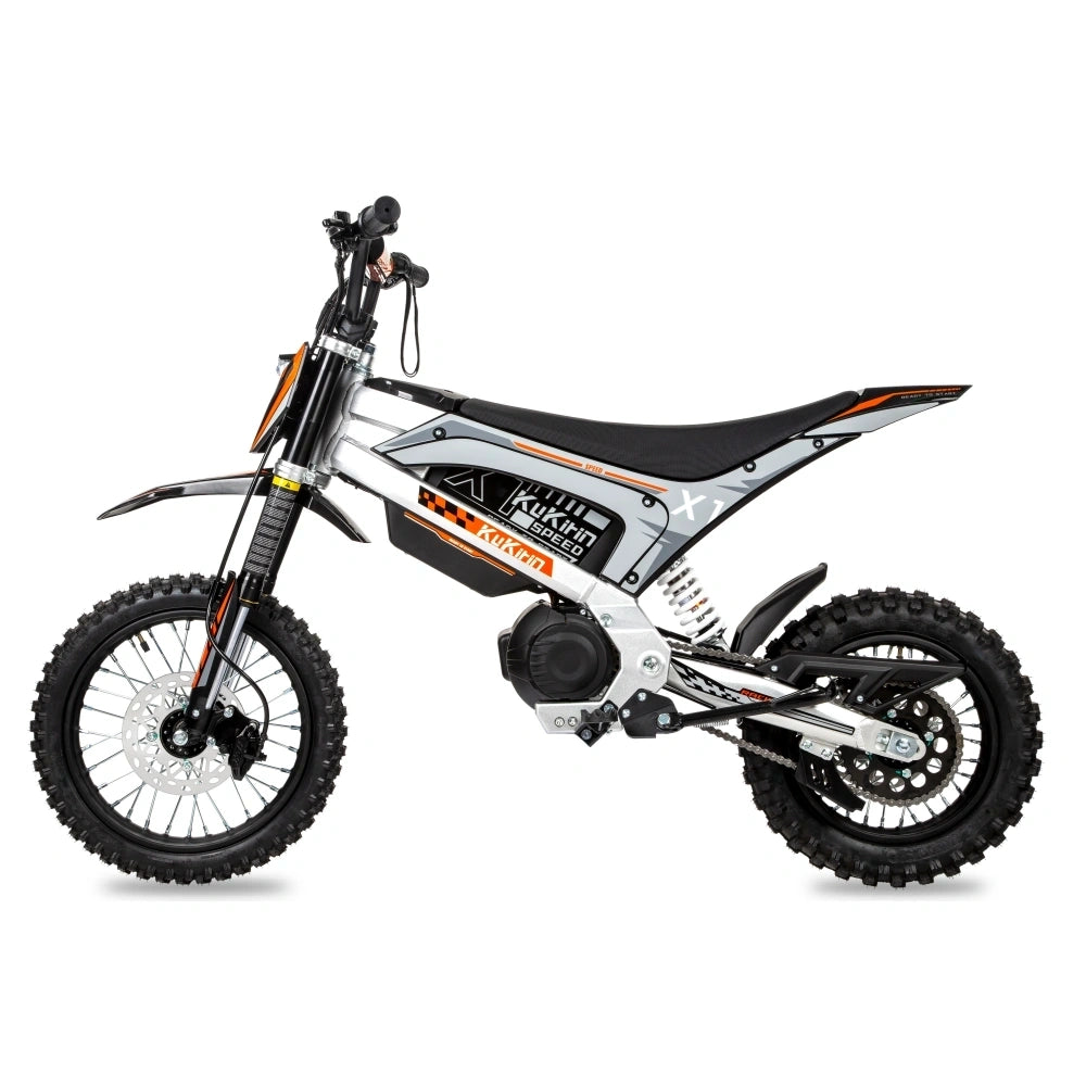 KuKirin X1 (2026 New) Electric Dirt Bike – 2000W Peak Mid-Drive Motor, 40km Range, Removable Battery