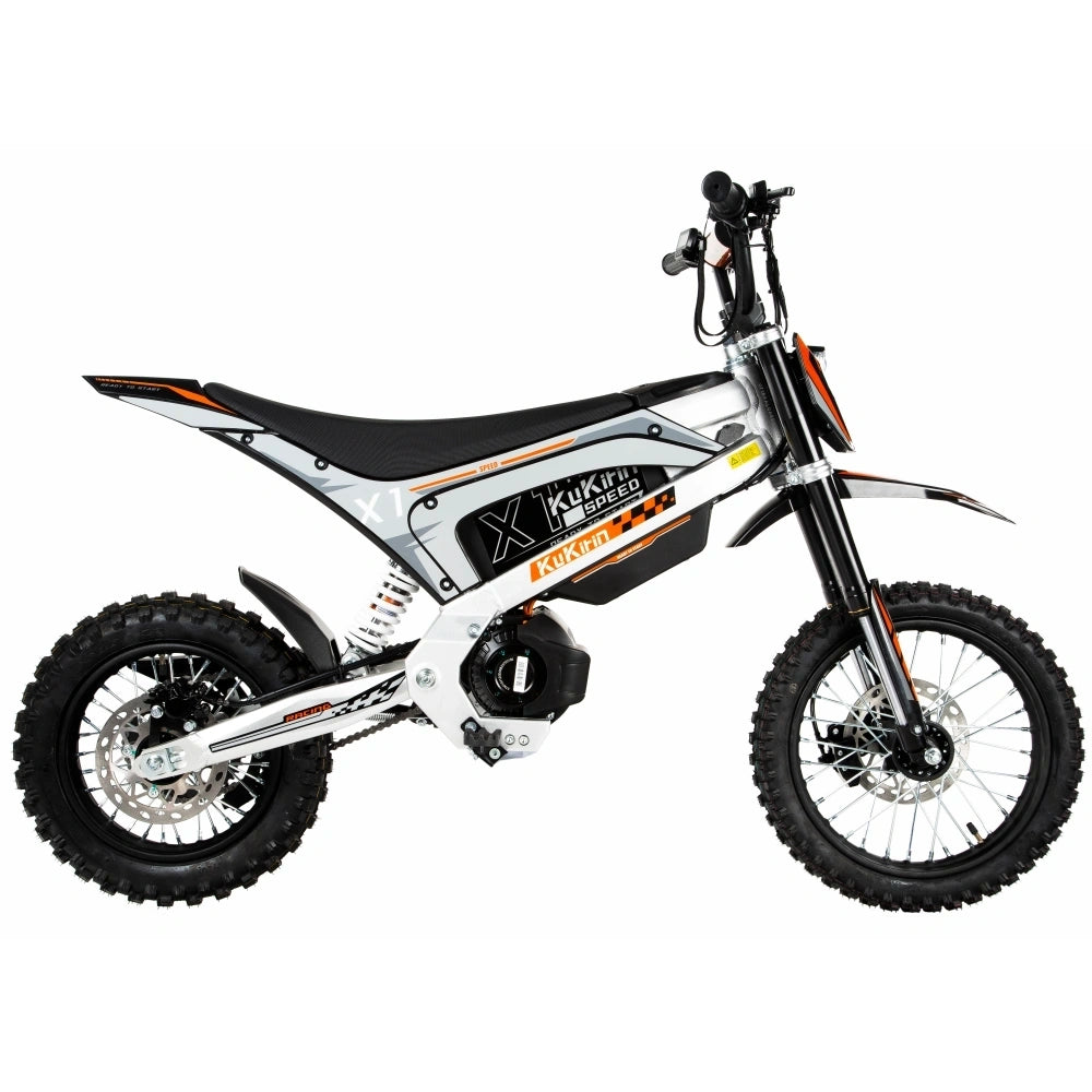 KuKirin X1 (2026 New) Electric Dirt Bike – 2000W Peak Mid-Drive Motor, 40km Range, Removable Battery