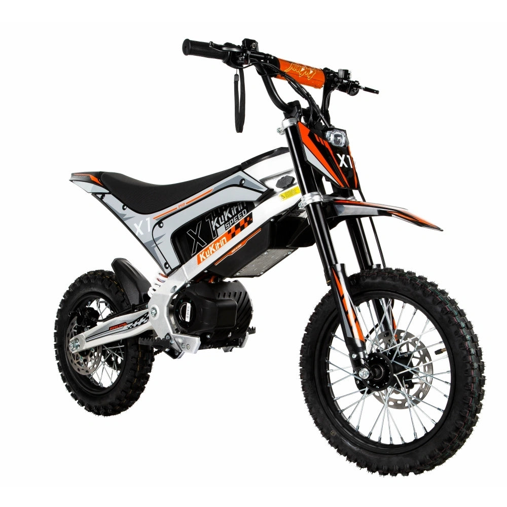 KuKirin X1 (2026 New) Electric Dirt Bike – 2000W Peak Mid-Drive Motor, 40km Range, Removable Battery